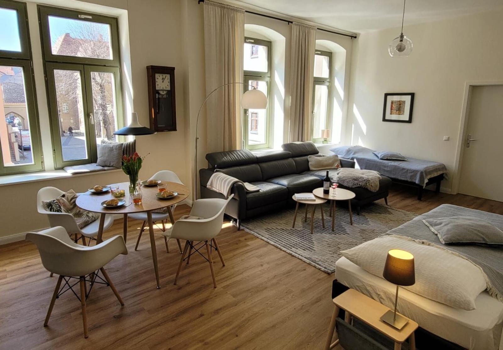 Cosel Apartment Altstadt Radfahrer Balkon Meißen Exterior foto