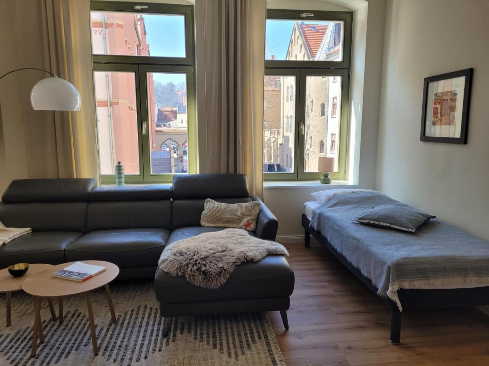 Cosel Apartment Altstadt Radfahrer Balkon Meißen Exterior foto