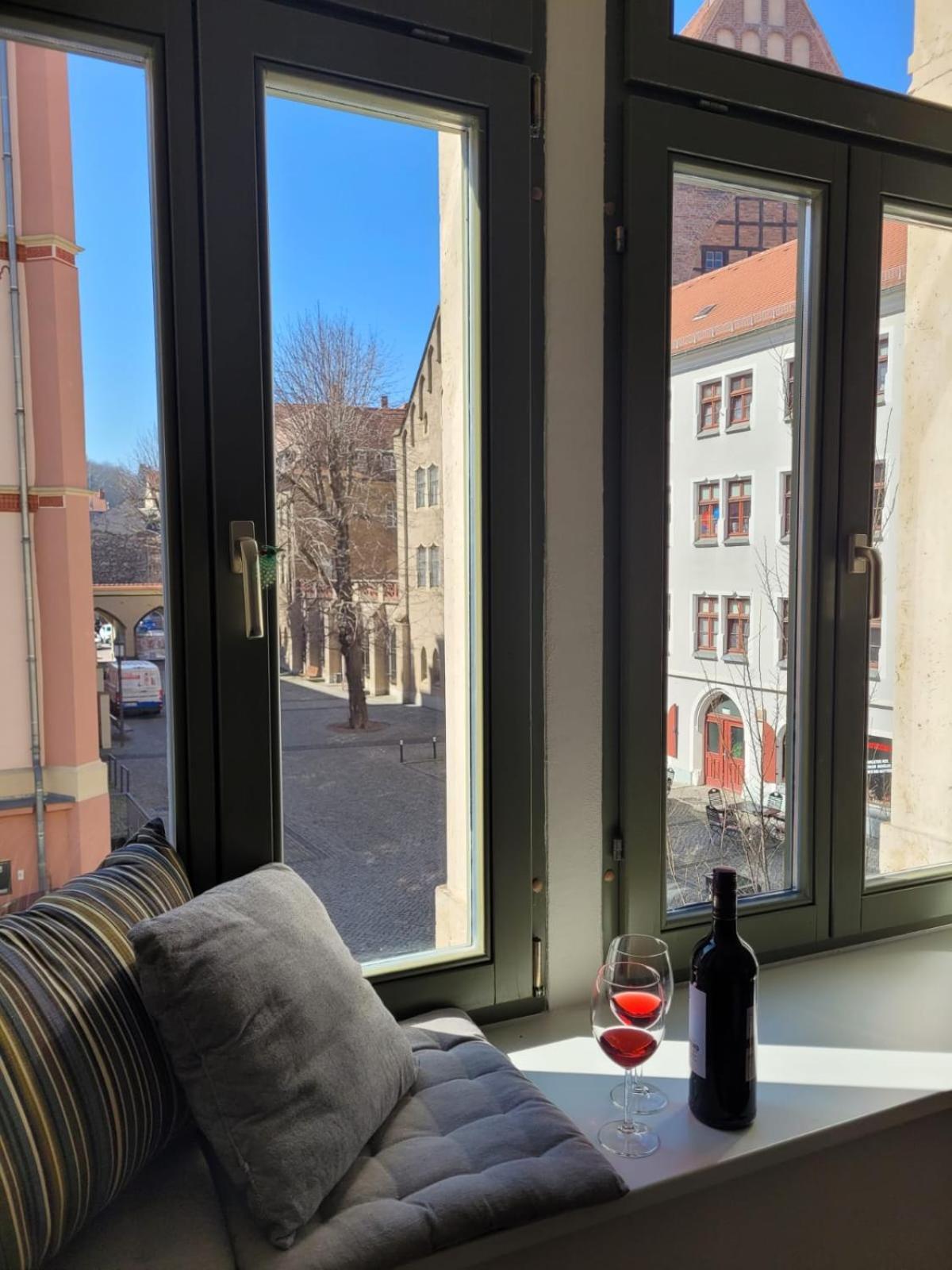 Cosel Apartment Altstadt Radfahrer Balkon Meißen Exterior foto